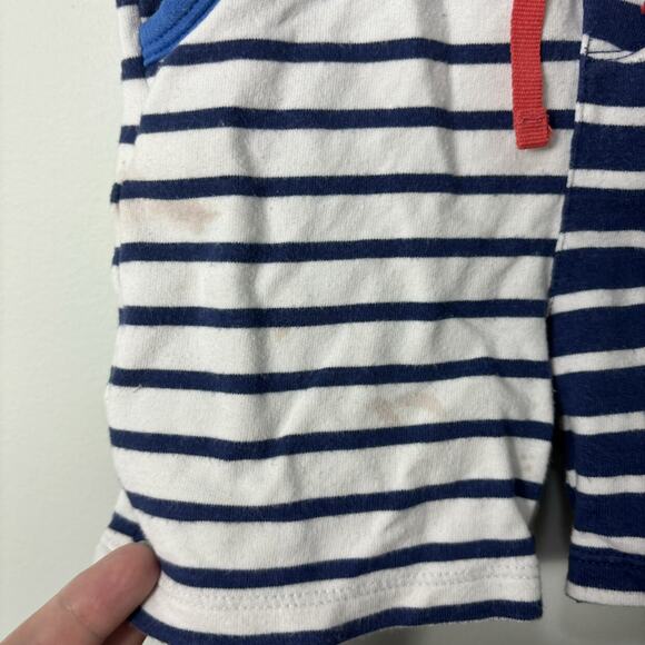 Mini Boden Striped Shorts - Picture 2 of 4
